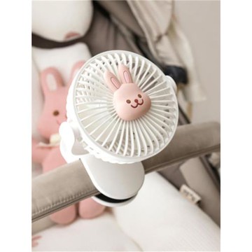 韓國ins嬰兒車小風扇戶外寶寶推車便攜帶夾子電風扇兒童睡覺夾USB