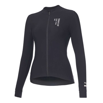 INFINITY CLASSIC Long Sleeve Jersey 經典版刷毛長袖車衣女 (黑色)