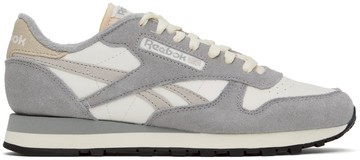 Reebok Classics 灰色 & 灰白色 Classic Leather 运动鞋