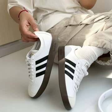 ADIDAS VL COURT CLASSIC 白黑 板鞋 防滑耐磨 愛迪達 JQ2470
