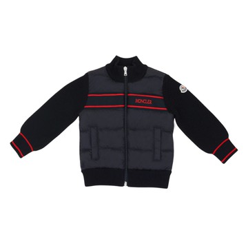 Moncler Enfant Kids 嬰幼兒拼接羽絨外套