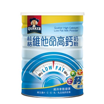 QUAKER 桂格 維他命高鈣奶粉  1.65kg  1罐