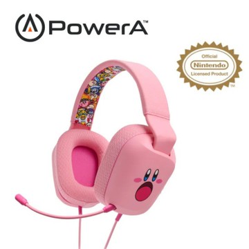 【PowerA】|任天堂官方授權| 有線耳機(NSHS0299-01)-卡比