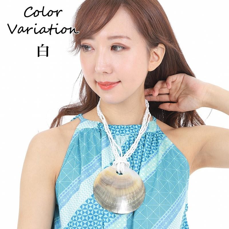 タヒチアン　ダンス　シェルネックレス　5個セット　フラダンス ハワイ フラ フラダンス レイ モンゴシェル ネックレス ハワイ
