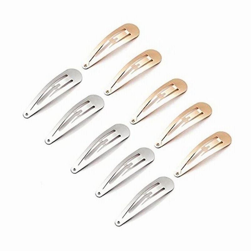 Beauty Playerヘアクリップ パッチンピン 約10個入り 80mm丈 ヘアピン 髪留め 金具 ヘアアクセサリー パーツ シルバ 通販 Lineポイント最大get Lineショッピング