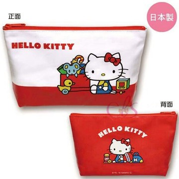 [$699免運] 日本 HELLO KITTY凱蒂貓 化妝包/收納包/筆袋/多功能包 日本製☆艾莉莎ELS☆