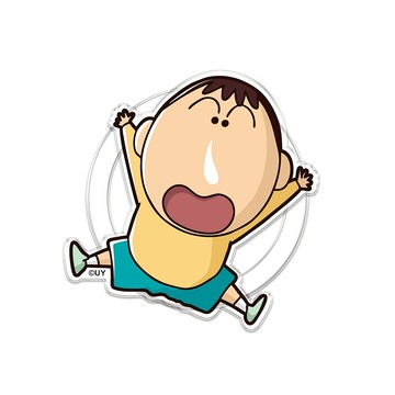 【正版授權】蠟筆小新阿呆要抱抱MagSafe氣囊支架