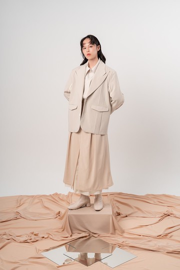 塔克劍領西裝外套