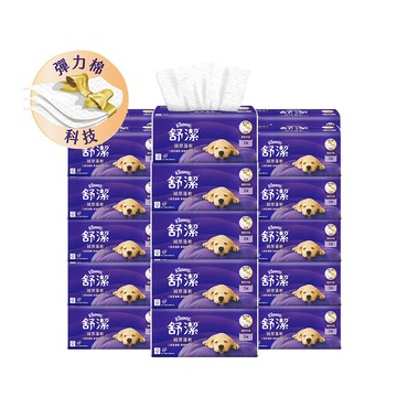 Kleenex 絨厚蓬軟三層抽取衛生紙100抽x30包/箱
