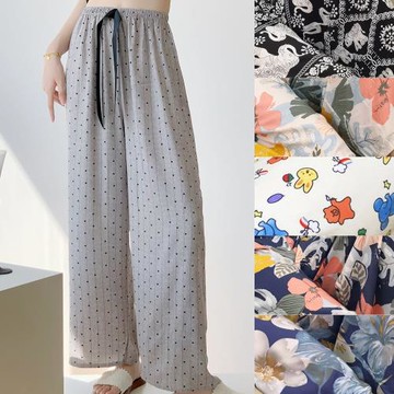 【藍尼居家】★柔軟寬鬆睡褲六款任選(女睡衣/家居服/舒適)