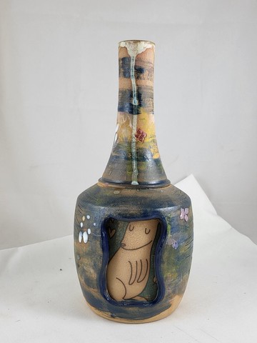 瓶中兔雙層花瓶 瓶中瓶