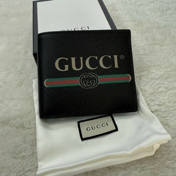 【古馳｜全新】現貨 GUCCI 短夾 腰帶款 荔枝紋 零錢短夾｜Little Bee 小蜜蜂精品