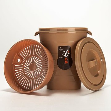 手提茶渣桶茶臺廢水桶茶水桶中式排水桶家用垃圾桶濾茶桶茶道配件