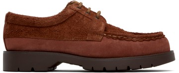 KLEMAN 棕色 Alfan VV2 德比鞋