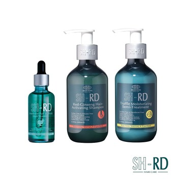 SH-RD 紅蔘松露保濕豐盈組 | 洗髮精+護髮素＋頭皮精華 250ml x2+50ml｜落髮 豐盈 保濕
