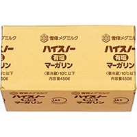 雪印メグミルク ハイスノー マーガリン 450g (有塩)