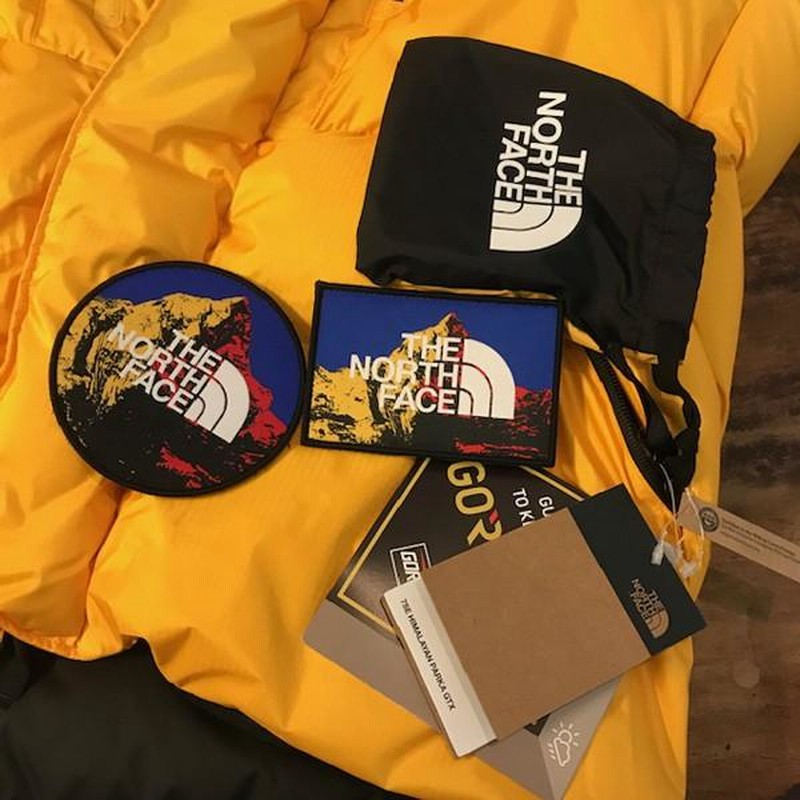 THE NORTH FACE 7SE HIMALAYAN PARKA GTX YELLOW 7 SEVEN SUMMITS GORE 