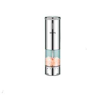 便利生活小物 不鏽鋼電動研磨器 Type-C 快充 80g 大容量料倉 6 檔粗細可調黑胡椒海鹽自動磨粉機廚房西餐調味用具