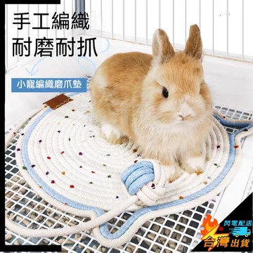 【台灣出貨】兔子睡墊 耳朵磨爪板 解悶玩具 磨爪神器 荷蘭豬 龍貓 寵物睡墊 腳墊 爪墊 提籠墊 小寵地墊 兔兔床墊