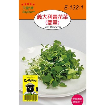 花田綠地種子 義大利青花菜 翡翠