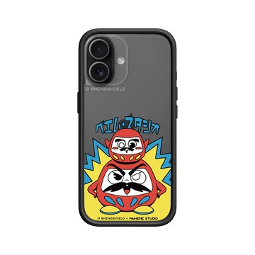 iPhone 17 Mod NX -邊框背蓋組合 (相機按鈕) 黑 - Paiheme Studio - Daruma Family