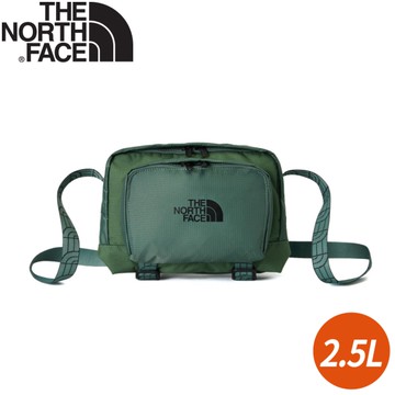 【The North Face 2.5L 舒適背負休閒單肩包《鴨綠》】8AMV/側背包/斜背包/休閒背包/通勤/出國