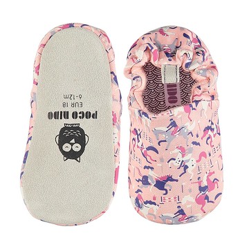 Poco Nido (英國) 嬰兒 BB鞋 學行/學步鞋仔 -  馬術比賽 粉紅色