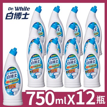 【白博士】 強效馬桶清潔劑750ml(12入)