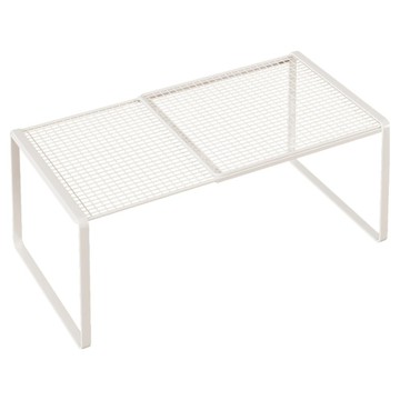 OAK&FIR 橡合杉地板 衣櫃可調節寬度置物架 L  1個  白色