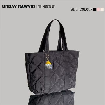 URDAV RAWVIO包包女2026新款大容量百搭羽絨通勤大學生上課托特包
