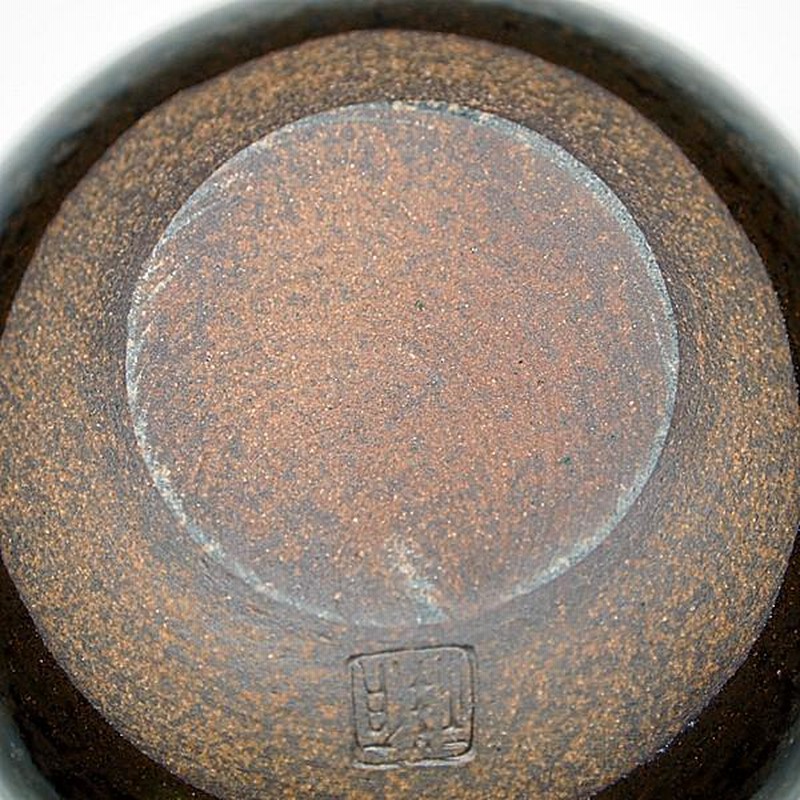 送料無料(茶道具/濃茶器)唐物大名物 茜屋茄子茶入写し 笹田有 送料無料(茶道具/濃茶器)唐物大名物 茜屋茄子茶入写し 笹田有