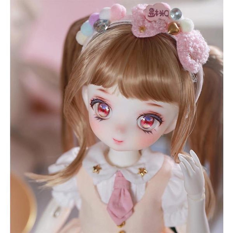 BJD 人形 1/6 SD 人形 11.5 インチ 15 球体関節人形 フル服靴ウィッグ