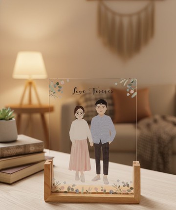 | 相框加購 | 高透光壓克力木質相框 | 含紙盒及運費