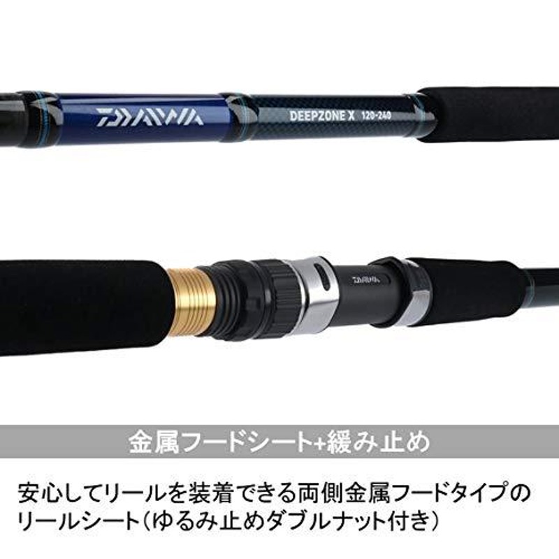 色移り有り ダイワ(DAIWA) 船竿 ディープゾーン 73調子 120-180 釣り竿