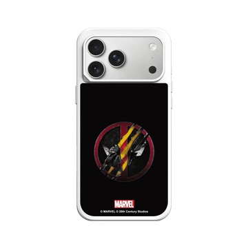 iPhone 17 Pro Max SolidX 白 - 迪士尼-漫威 Marvel - 死侍與金鋼狼-Logo