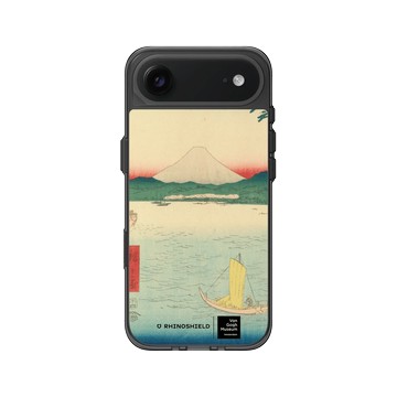 iPhone Air Clear (相機按鈕) 酷墨灰 - Van Gogh Museum - 浮世繪系列富士三十六景 - 歌川廣重