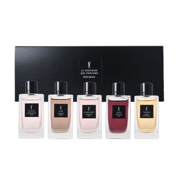 YSL 時尚訂製香水精巧香氛5入組禮盒 (5款精巧版7.5ML) 平行輸入