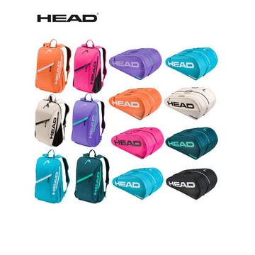 HEAD海德網球包德約科維奇男女兒童雙肩背包3 6 9 12支裝網球拍包