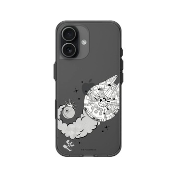 iPhone 17 Clear (相機按鈕) 酷墨灰 - 迪士尼-星際大戰 Star Wars - POP千年鷹