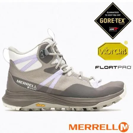 【MERRELL】女 SIREN 4 MID G-TX 防水透氣登山健行鞋.戶外休閒運動鞋/ML037370 紫褐色