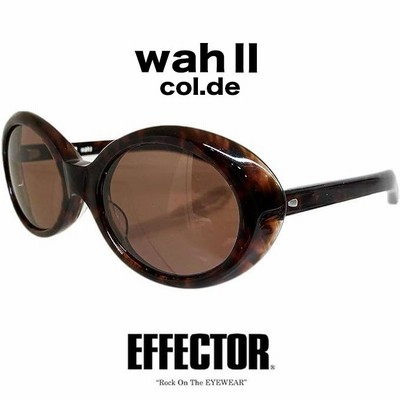 EFFECTOR エフェクター wahII wah2 ワウ2 Col.DE デミブラウン サングラス Nirvana カート・コバーン 正規取扱店 |  LINEブランドカタログ