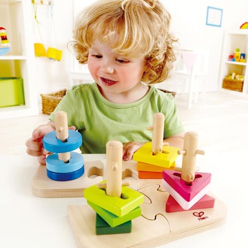 【德國Hape】幾何分類拼圖