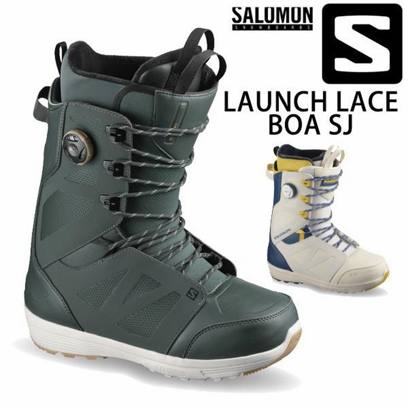 サロモン(SALOMON)スノーボード ブーツ ダイヤル式 LAUNCH 駆る BOA SJ BOA 24 472480(Men's)