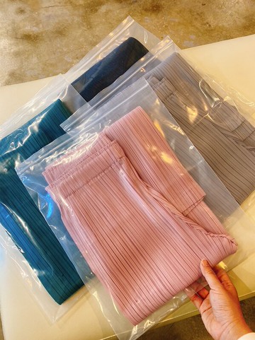 鎮店神仙褲！高冷風~褶皺世家~ 夏季新款四色闊腿褶皺休閑褲