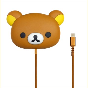 Rilakkuma 造型磁吸無線充電盤(附底座)(iPhone18系列適用)