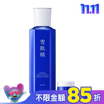 KOSE 雪肌精 澄白薏透彈力鎖水組200mL+10g