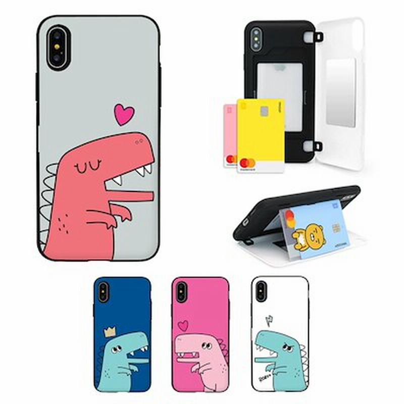 カード収納ケース Iphone 11pro 韓国 恐竜 カップル お揃い ペア 可愛い 彼氏彼女 通販 Lineポイント最大1 0 Get Lineショッピング