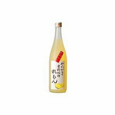 吉野物語 レモン 720ml瓶 1本 【北岡本店・奈良地酒・リキュール】北岡本店（やたがらす）