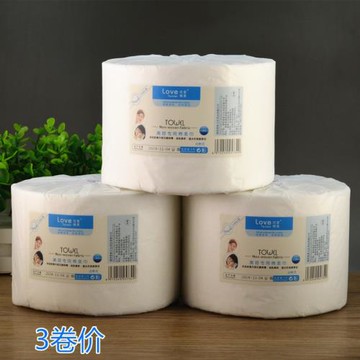 愛柔一次性洗臉巾女純棉柔巾潔面巾紙美容毛巾擦臉巾美容院無紡布