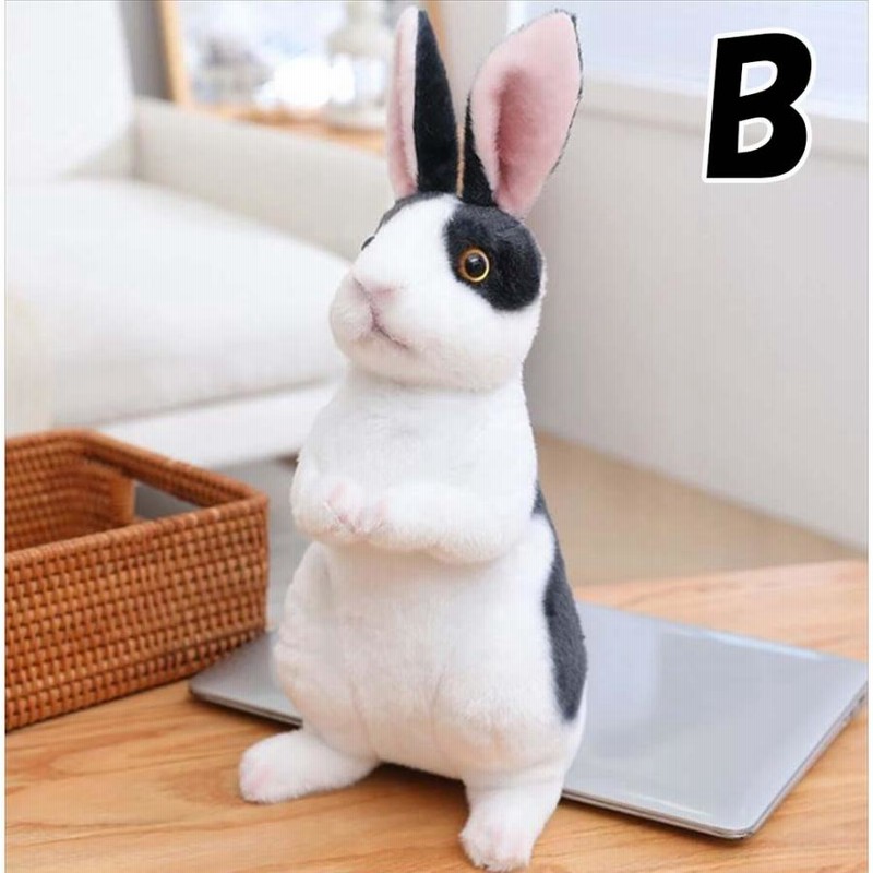 立つうさぎのぬいぐるみ】 うさぎ ウサギ ラビット ピーター 兎